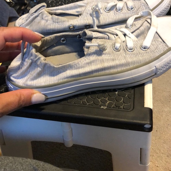 Converse sneakers gray and green - Picture 2 of 4